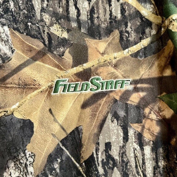 Mossy Oak Field Staff Camo Hunting Jacket Men’s 2XL Hooded - Picture 5 of 6